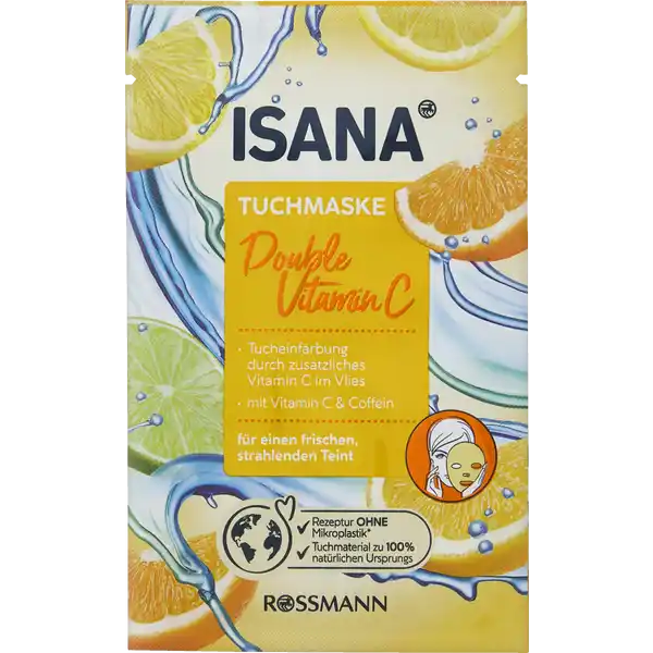Masque du visage en tissu VITAMIN C