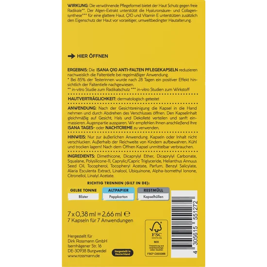 7 Capsules Anti-Ride Q10